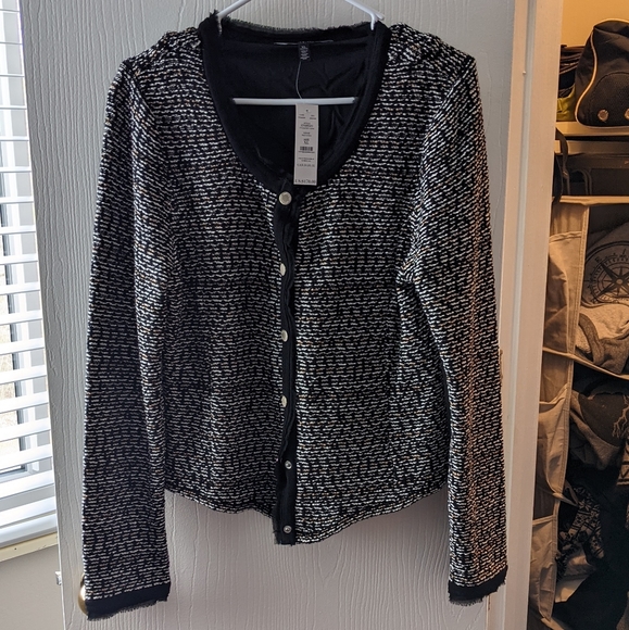 WHBM Iconic Sweater Jacket - Picture 2 of 6